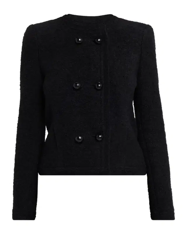 Isabel Marant Suely Boucle Double-Breasted Jacket