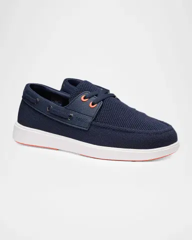 Swims Men 's Breeze Mesh Boat Shoes | Thumbnail 2