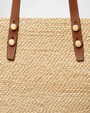 Tory Burch Romy Large Raffia Basket Tote Bag | Thumbnail 5 Tory Burch Romy Large Raffia Basket Tote Bag | Thumbnail 5