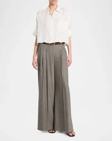 TWP Avery Wool-Blend Trousers | Thumbnail 2 TWP Avery Wool-Blend Trousers | Thumbnail 2