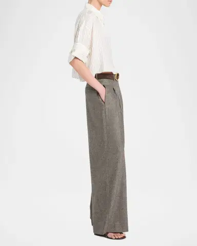 TWP Avery Wool-Blend Trousers | Thumbnail 7 TWP Avery Wool-Blend Trousers | Thumbnail 7