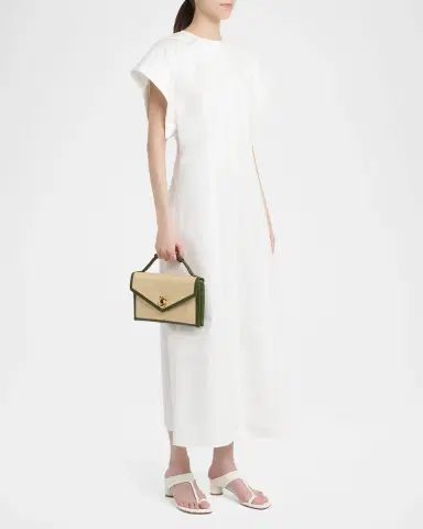 Bottega Veneta Knot-Lock Raffia Clutch Bag | Thumbnail 5 Bottega Veneta Knot-Lock Raffia Clutch Bag | Thumbnail 5