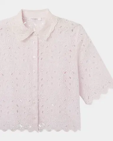 Frame The Paisley Eyelet Shirt | Thumbnail 8 Frame The Paisley Eyelet Shirt | Thumbnail 8