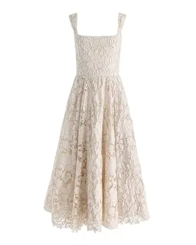 ALICE + OLIVIA Esma Floral Embroidered Maxi Dress | Thumbnail 1