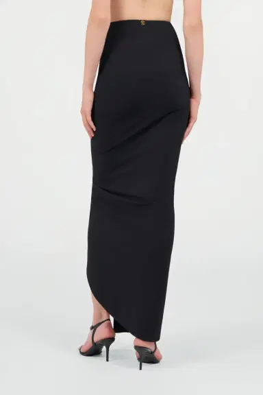 Roberto Cavalli Long Draped Skirt | Thumbnail 3