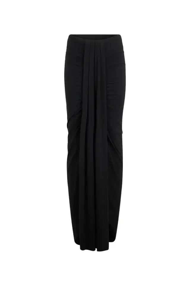 Long Draped Skirt