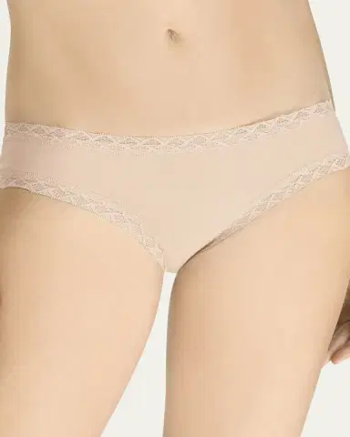 Natori Bliss Lace-Trim Bikini Briefs | Thumbnail 1