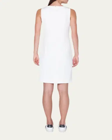 Akris Silk Crepe Shift Dress | Thumbnail 3 Akris Silk Crepe Shift Dress | Thumbnail 3