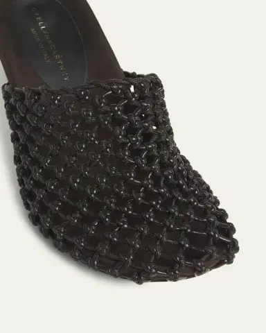 Stella McCartney Terra Eco Net Stiletto Mules | Thumbnail 5