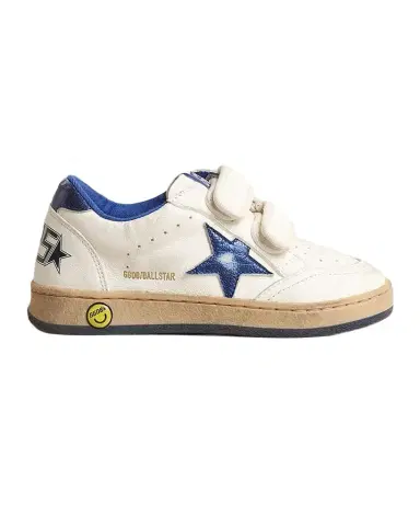 Golden Goose Kid 's Ballstar Bicolor Dual-Grip Sneakers | Thumbnail 1