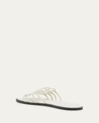 Loewe Petal Leather Anagram Slide Sandals | Thumbnail 4