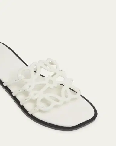 Loewe Petal Leather Anagram Slide Sandals | Thumbnail 5