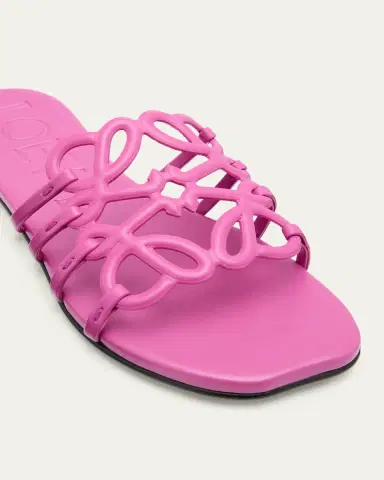 Loewe Petal Leather Anagram Slide Sandals | Thumbnail 9