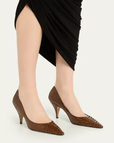 The Row Liisa Python Stiletto Pumps | Thumbnail 2 The Row Liisa Python Stiletto Pumps | Thumbnail 2