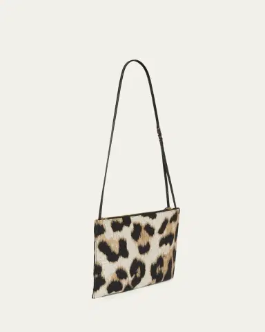 Givenchy Voyou Animal-Print Pochette Shoulder Bag | Thumbnail 3 Givenchy Voyou Animal-Print Pochette Shoulder Bag | Thumbnail 3