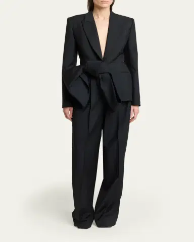 Givenchy Wool-Mohair Bow Jacket | Thumbnail 2 Givenchy Wool-Mohair Bow Jacket | Thumbnail 2