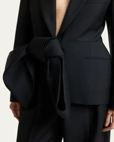 Givenchy Wool-Mohair Bow Jacket | Thumbnail 5 Givenchy Wool-Mohair Bow Jacket | Thumbnail 5