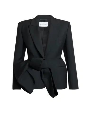 Givenchy Wool-Mohair Bow Jacket | Thumbnail 1 Givenchy Wool-Mohair Bow Jacket | Thumbnail 1