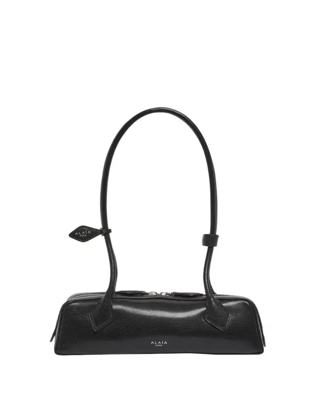 ALAÏA Le Teckel Small Lizard Shoulder Bag