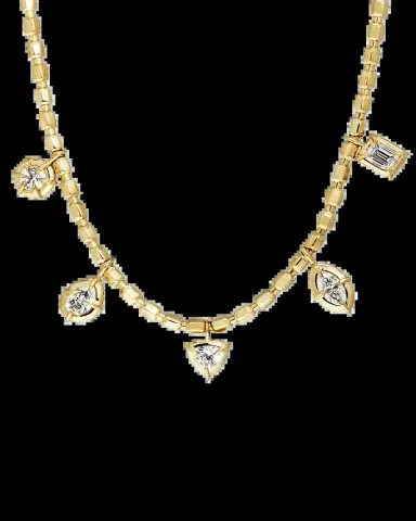 Dara Kaye Cosmic Confetti Multishape Charm Necklace | Thumbnail 2