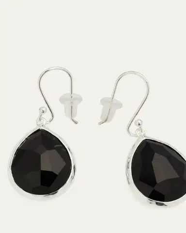 Ippolita Small Teardrop Earrings in Sterling Silver | Thumbnail 4 Ippolita Small Teardrop Earrings in Sterling Silver | Thumbnail 4