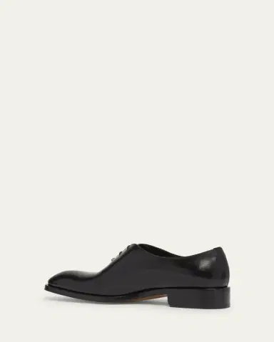 Tom Ford Men's Burnished Leather Oxfords | Thumbnail 4