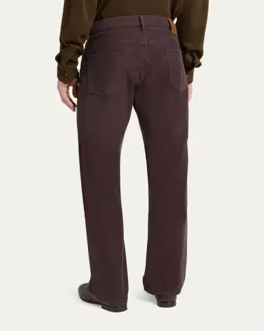 Tom Ford Men's Wool Straight Leg Five-Pocket Pants | Thumbnail 3