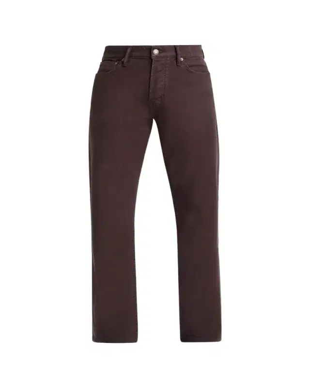 Tom Ford Men's Wool Straight Leg Five-Pocket Pants