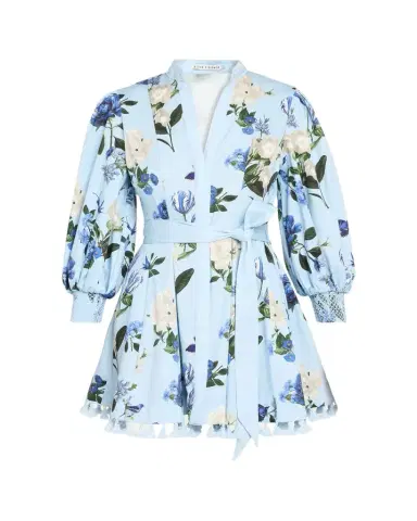 ALICE + OLIVIA Lucy Belted Mini Shirtdress | Thumbnail 1