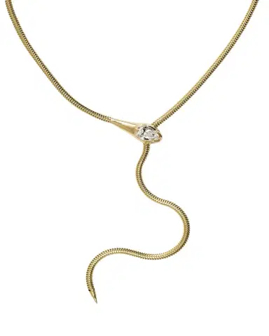 Dara Kaye Serpent Lariat Necklace | Thumbnail 1 Dara Kaye Serpent Lariat Necklace | Thumbnail 1