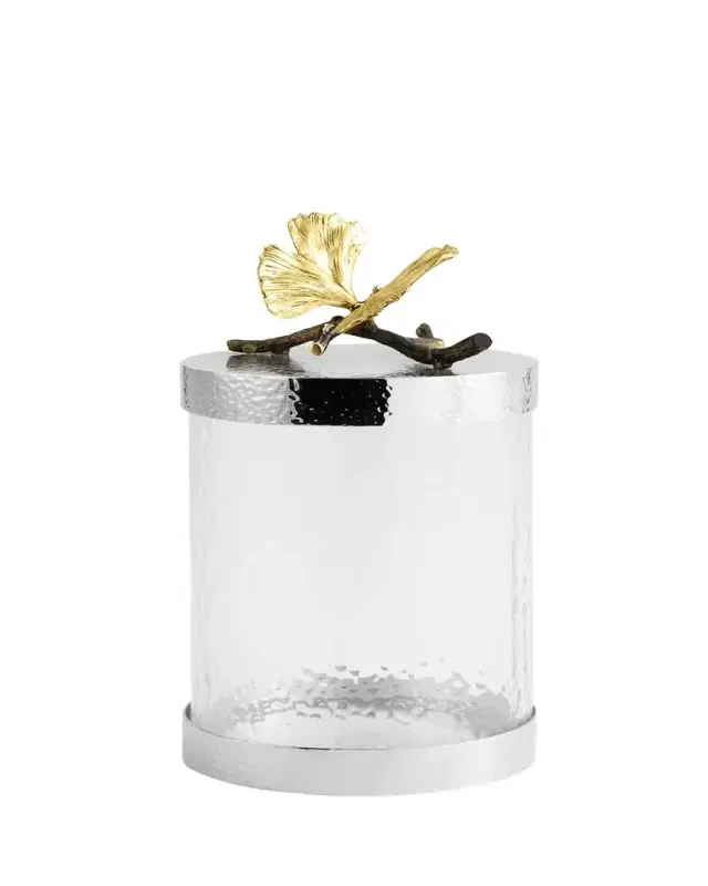 Michael Aram Butterfly Ginkgo Canister, Small