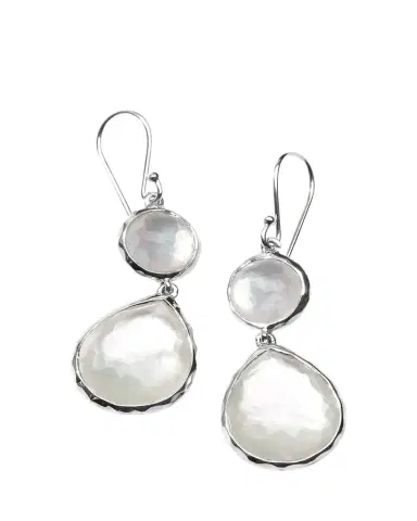 Ippolita Double Drop Earrings in Sterling Silver | Thumbnail 1