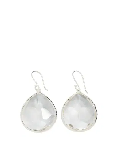 Ippolita Large Teardrop Earrings in Sterling Silver | Thumbnail 1 Ippolita Large Teardrop Earrings in Sterling Silver | Thumbnail 1