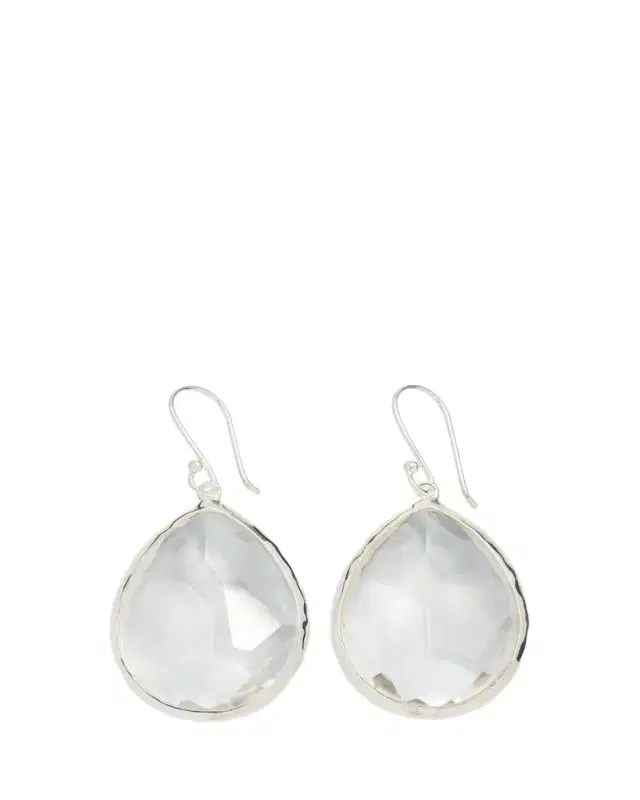 Ippolita Large Teardrop Earrings in Sterling Silver