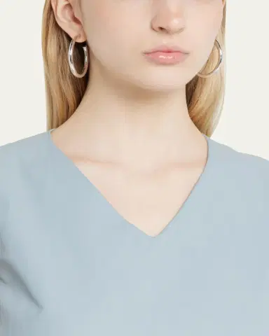 Ippolita Medium Hoop Earrings in Sterling | Thumbnail 2