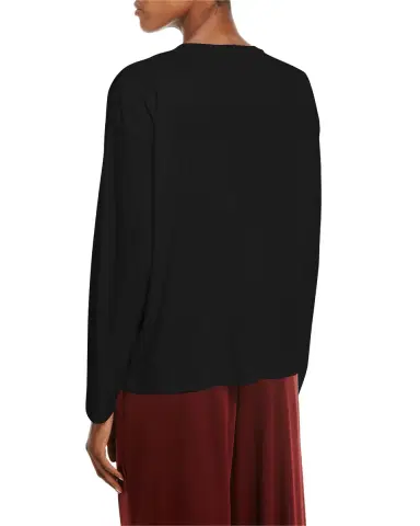 Eskandar Long-Sleeve Pima Cotton Top | Thumbnail 7