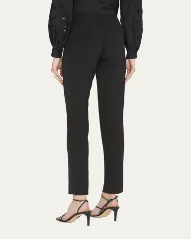Akris Melissa Silk Marocain Pants | Thumbnail 3