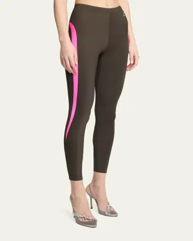 Balenciaga Side Stripe Crop Leggings | Thumbnail 4 Balenciaga Side Stripe Crop Leggings | Thumbnail 4