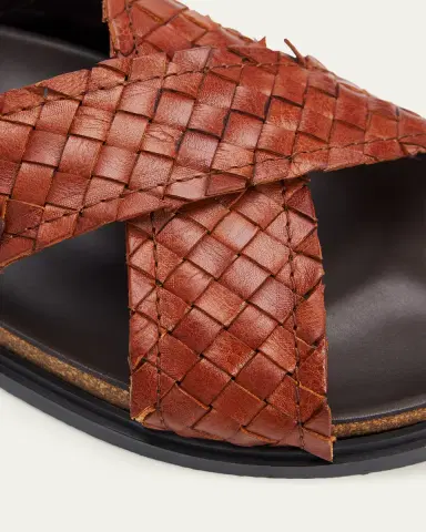 The Row Woven Leather Buckle Sandals | Thumbnail 5 The Row Woven Leather Buckle Sandals | Thumbnail 5