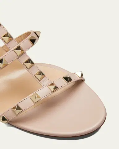 Valentino Garavani Rockstud Caged 60mm Slide Sandals | Thumbnail 5 Valentino Garavani Rockstud Caged 60mm Slide Sandals | Thumbnail 5