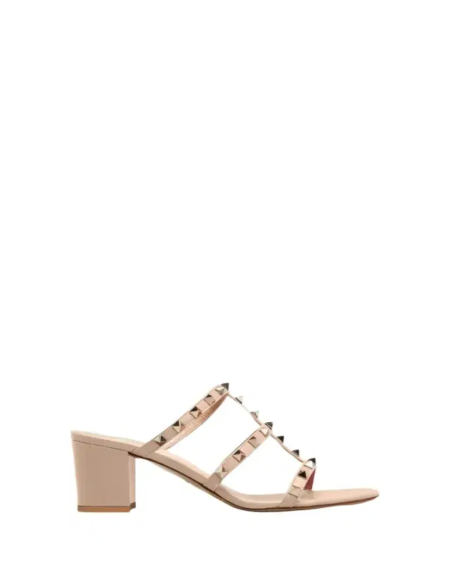 Rockstud Caged 60mm Slide Sandals
