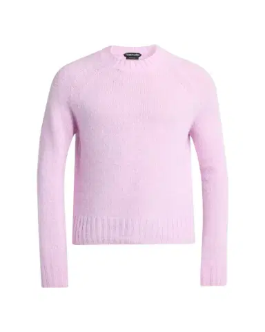 Tom Ford Men's Brushed Cashmere Raglan Crewneck Sweater | Thumbnail 1