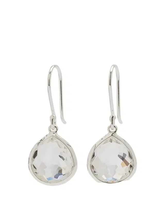 Ippolita Mini Teardrop Earrings in Sterling Silver