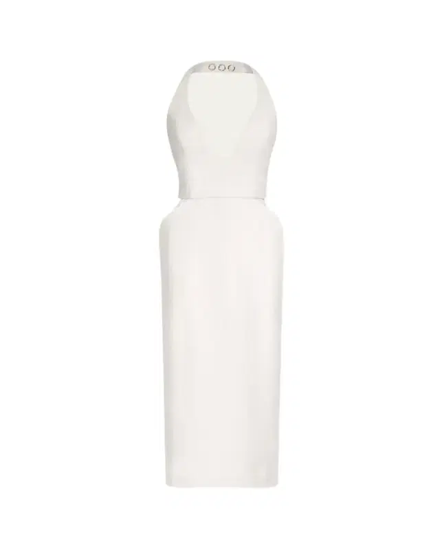 TWP On Again Off Again Halter Midi Dress