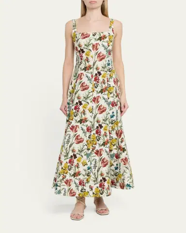 ALICE + OLIVIA Polly Floral Maxi Dress | Thumbnail 2