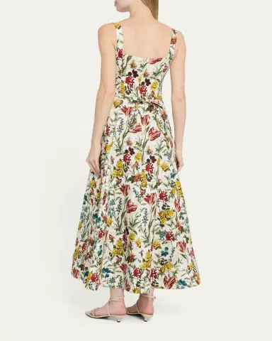ALICE + OLIVIA Polly Floral Maxi Dress | Thumbnail 3