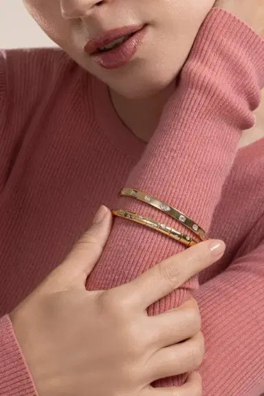 KWIAT Diamond Accent Cobblestone Bracelet | Thumbnail 3