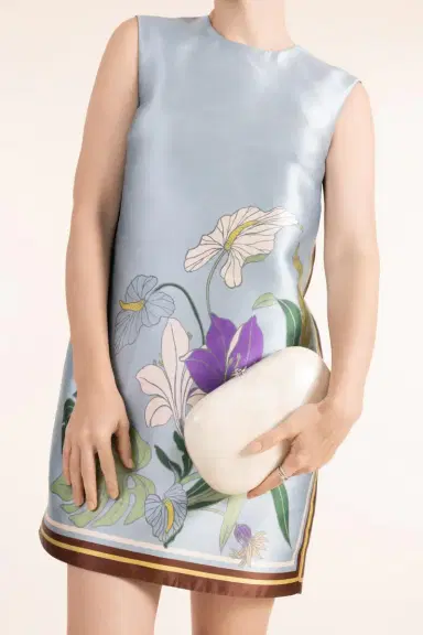 JEFFREY LEVINSON Elina Plus Monet Clutch - Cream | Thumbnail 2 JEFFREY LEVINSON Elina Plus Monet Clutch - Cream | Thumbnail 2