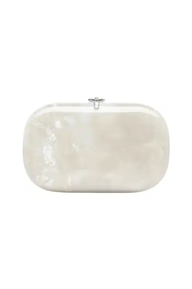 JEFFREY LEVINSON Elina Plus Monet Clutch - Cream | Thumbnail 1 JEFFREY LEVINSON Elina Plus Monet Clutch - Cream | Thumbnail 1