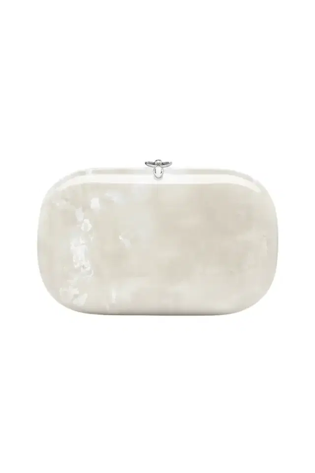 JEFFREY LEVINSON Elina Plus Monet Clutch - Cream
